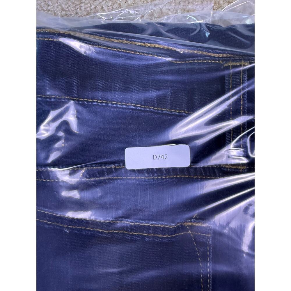 J. Crew Toothpick Jeans Women size 30 Blue Mid Rise Dark Wash Tapered Leg D742 - Picture 13 of 13